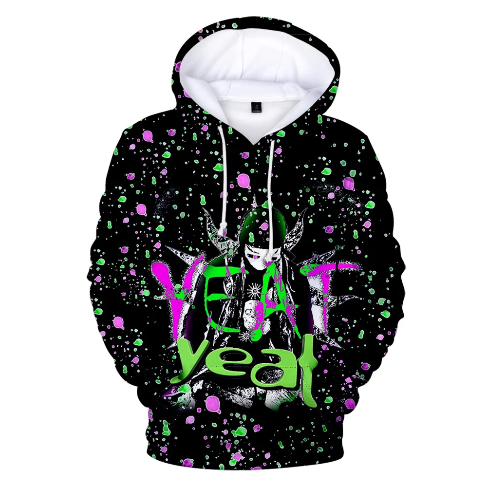 Rapper Yeat Hoodie Long Sleeve Woman Man Sweatshirt Free Shipping Harajuku Streetwear Free Shipping  Casual Style 3D Clothes