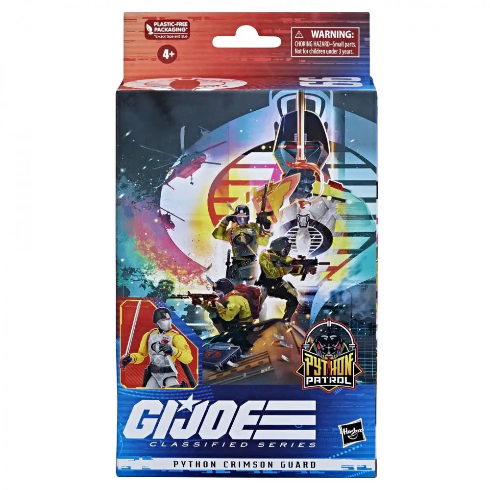 

Hasbro G.I. Joe Classified Series #66 Python Crimsom Guard 6-inch Action Figure with Accessories Toy Gift F7732