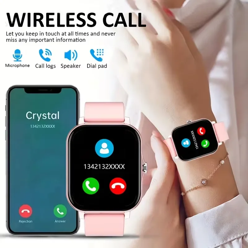ساعة ذكية Y13 Pro Max لمراقبة معدل ضربات القلب/النوم، بلوتوث لاسلكية للتحكم بالموسيقى للرجال والنساء