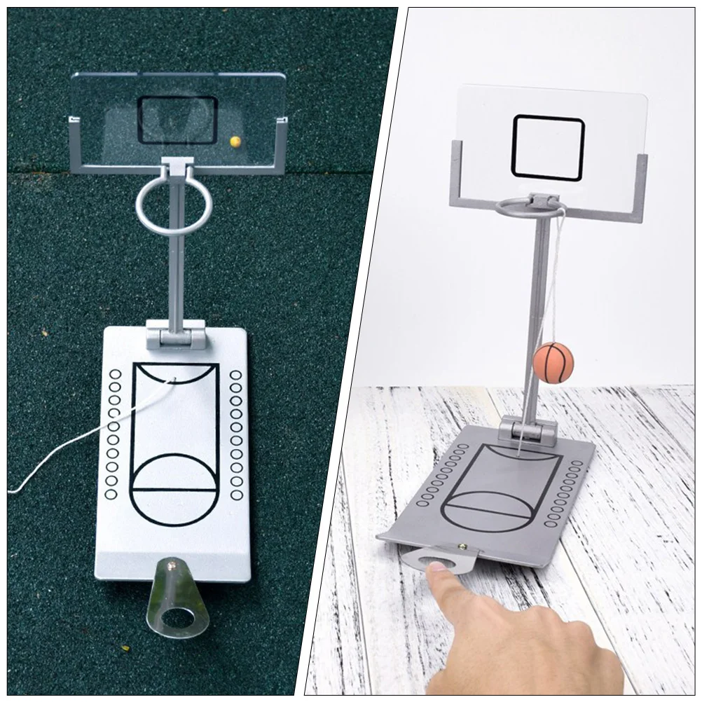 

Mini Desktop Machine Toy Indoor Fun Sports Mini Basketball Game Toy Game Hoop Shooting Table Play Practical Gift