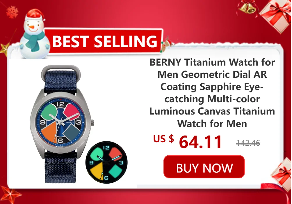 BERNY Automatic Dive Watch for Men Super Luminous 20ATM Diver Wristwatch Original Top Sapphire Swim Sport Mechanical Male Watch
