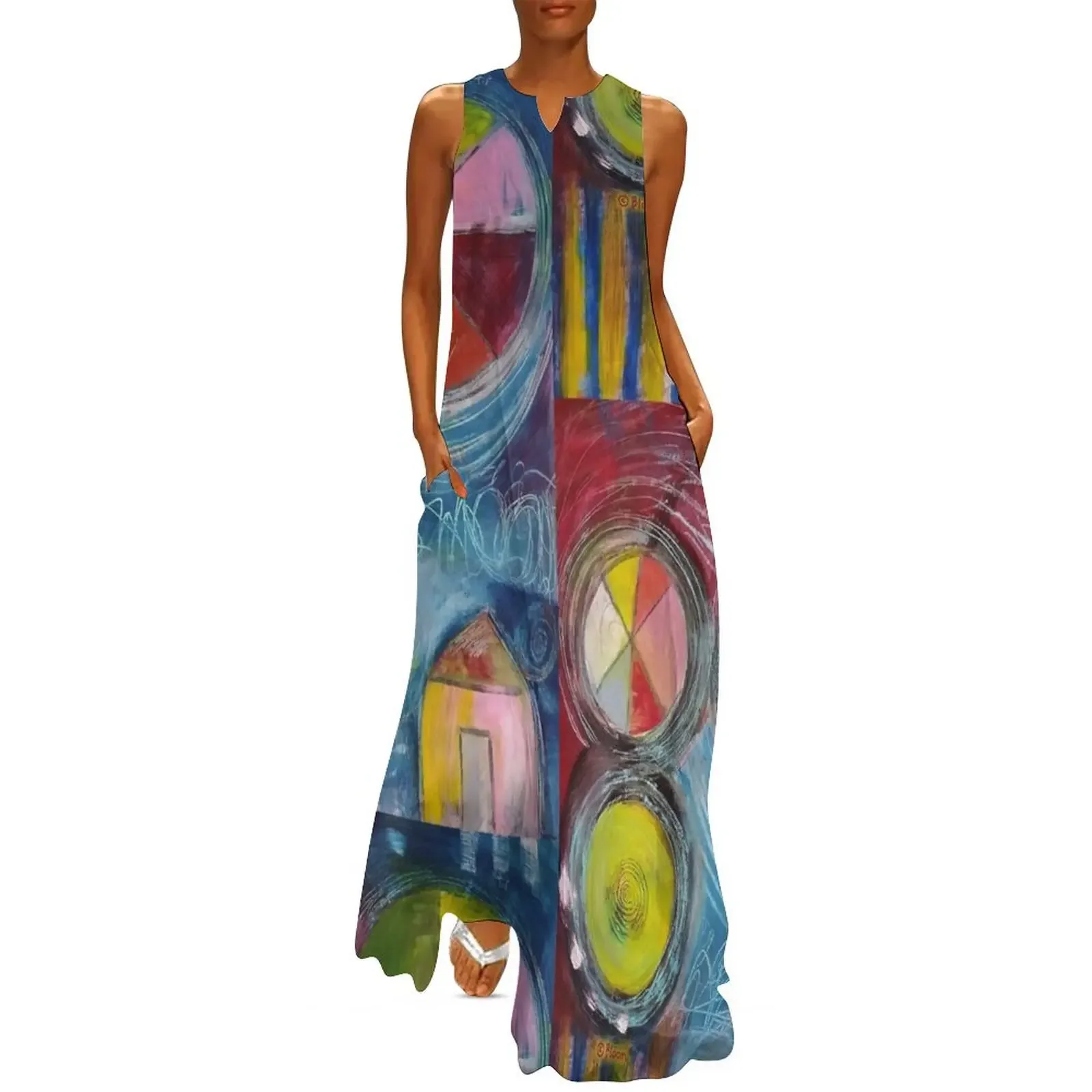 

Pieces Of Color Long Dress birthday dress for women women's evening dress 2025 Woman clothing sexy for women