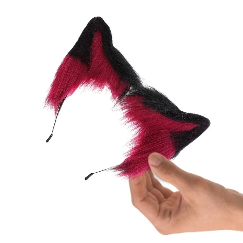 Q5WE Ears Headband Masquerade Halloween Kitten Cosplay Party Costume
