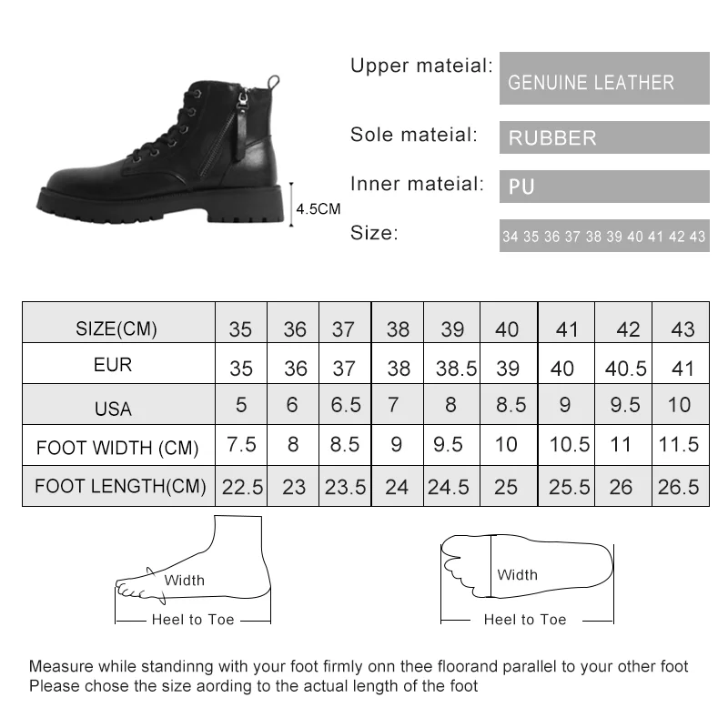 Genuine Leather Marton Boots Women Autumn 2024 New Double Zipper Women\'s Ankle Boots Platform Thick Heel Motorcycle Boots Women