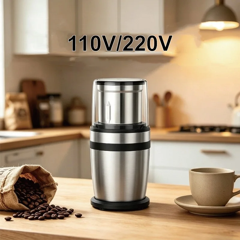 moulin-a-grains-Electrique-110v-220v-broyeur-super-fin-100ml-pour-grains-Epices-et-cafe-amovible-pour-usage-domestique