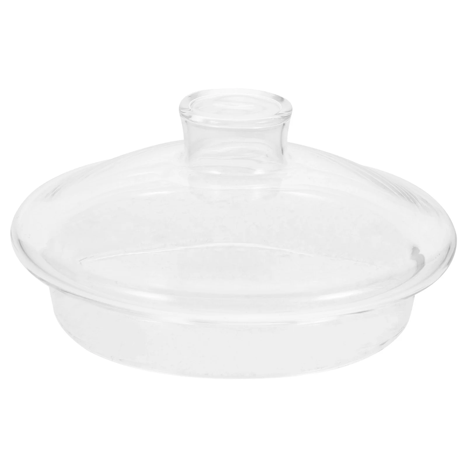 

Clear Glass Tea Kettle Lid Replacement Heat-Resistant Transparent Teapot Cover Household Glass Lid Accessory