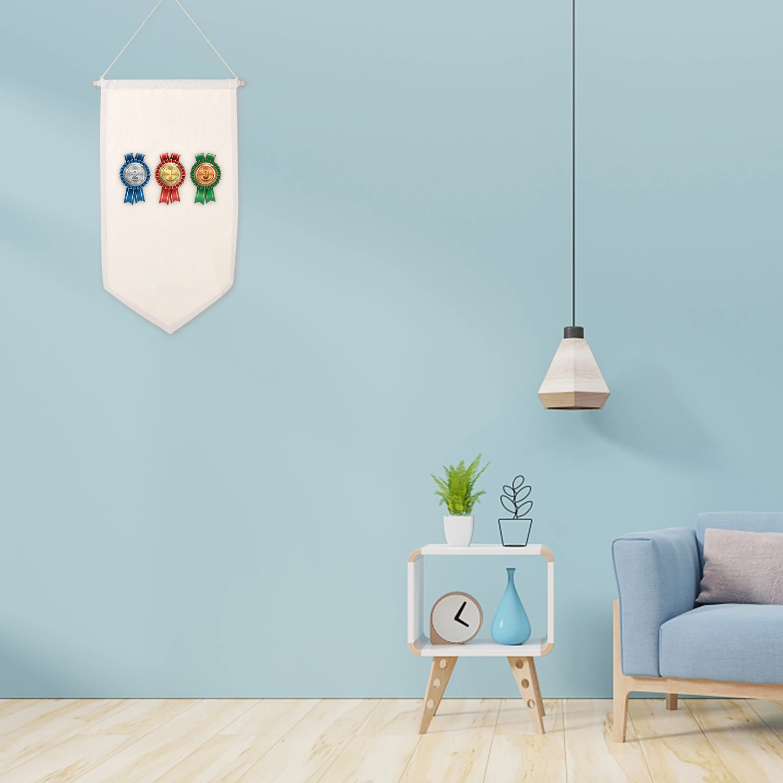 

2pcs Brooch Display Board Badge Organizer Wall Hanging Cotton Canvas Pin Holder For Home Bedroom Office Decoration Wood