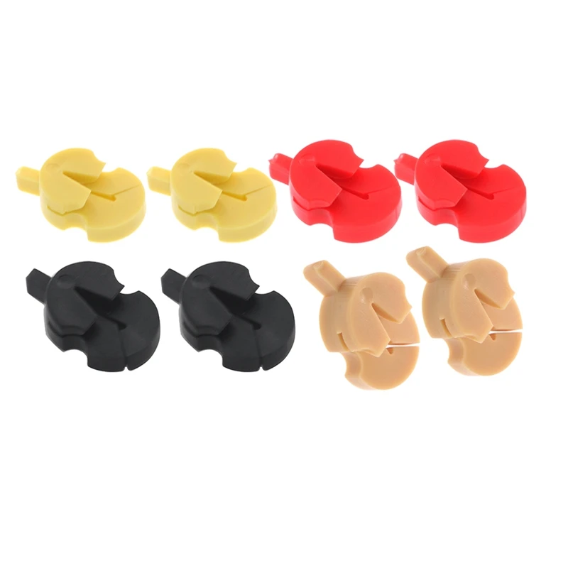 

8Pcs Violin Mute Rubber Mute Fiddle Mute Violin Practice Mute For 3/4 4/4 1/2 1/4 1/8 Violin