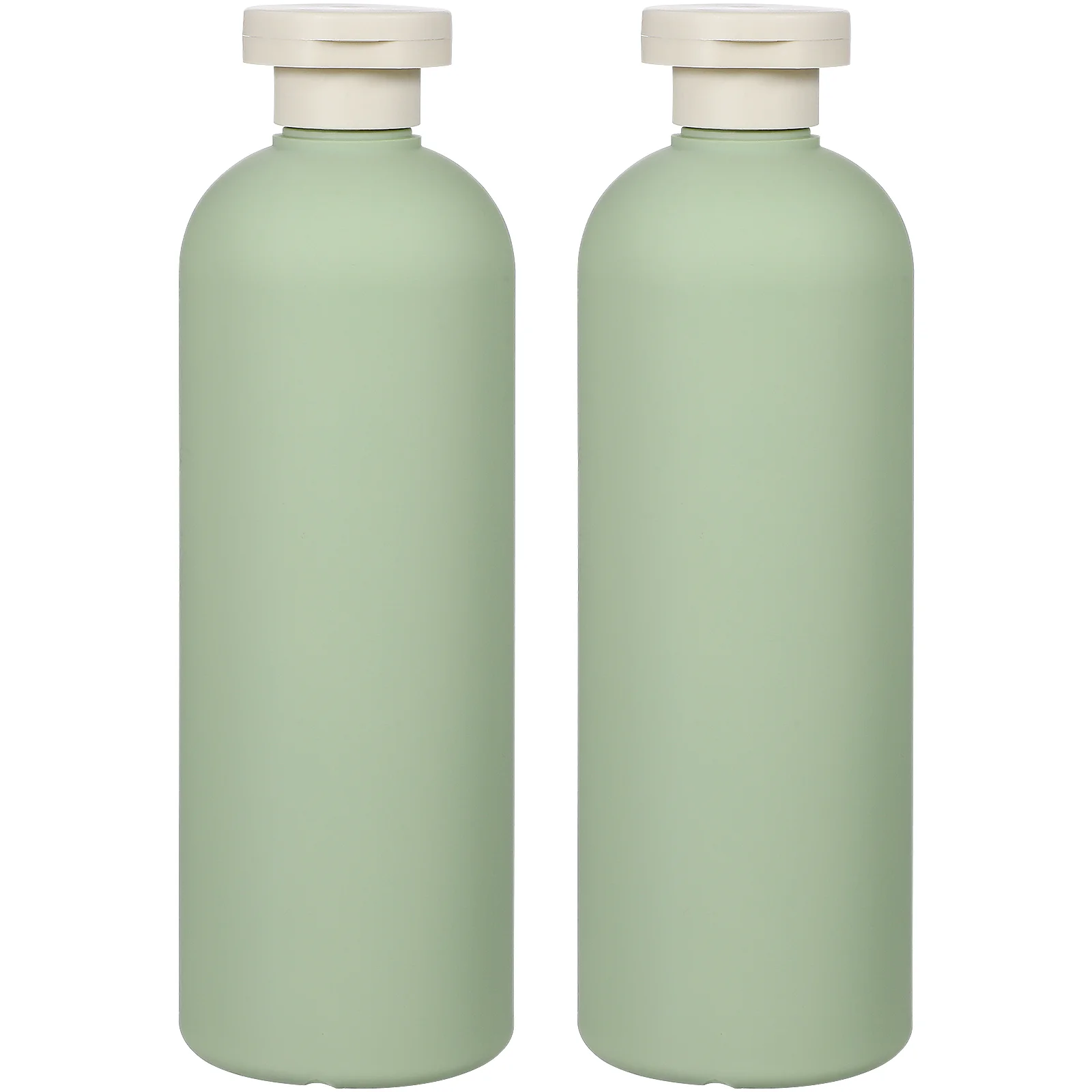2 Pcs Clamshell Bottle Shampoo Bottles Travel and Conditioner Toiletries Containers for Pp