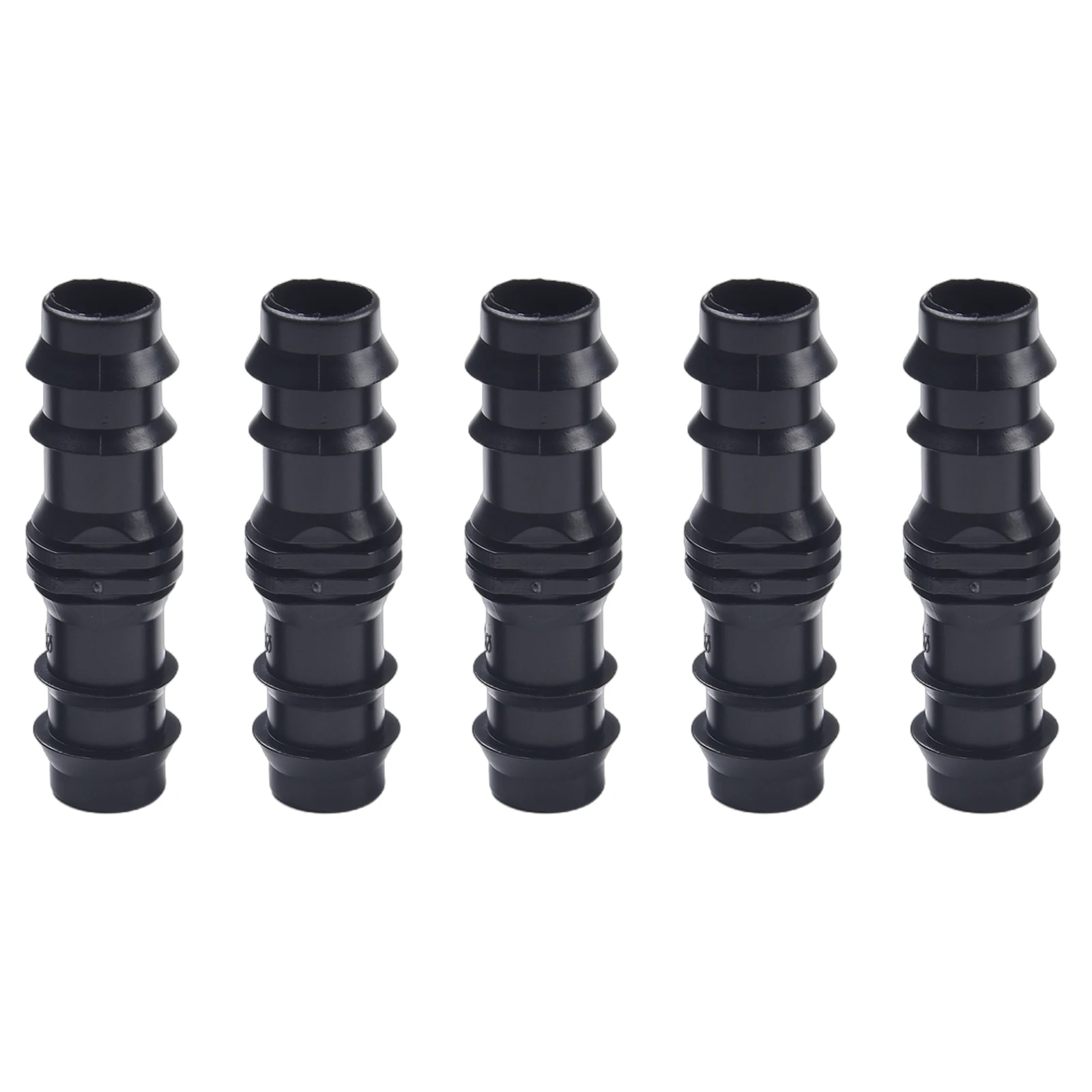 20Pcs Black Drip Irrigation Hose Pipe Connectors High Quality and Long lasting Suitable for Garden and Agricultural Work