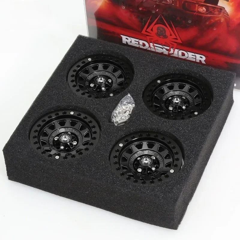 Metal 2.2" Beadlock Wheel RAim Wheel Hub for 1/10 RC Crawler Car Axial SCX10 Wraith RR10 RBX10 Trxs TRX4 D90