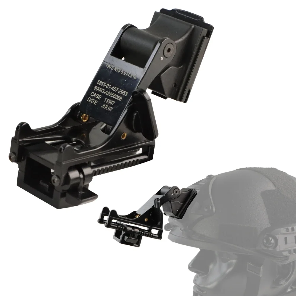 

BOOIU Tactical Helmets Night Vision Bracket for NVG PVS-14/PVS-7 Fast MICH Helmet Mount Accessories Military Tactical Equipment