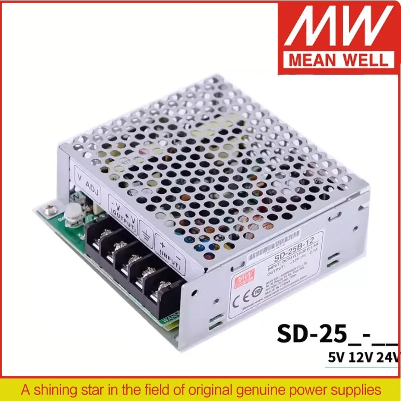 

Преобразователь постоянного тока MEAN WELL 25 Вт с одним выходом SD-25A-5 SD-25A-12 SD-25A-24SD-25B-5 SD-25B-12 SD-25B-24 SD-25C-5 SD-25C-12 SD-25