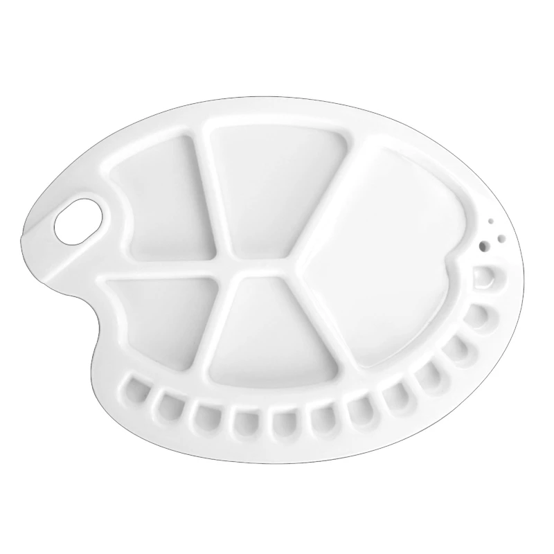 ペイントトレイ再利用可能なプラスチックパレットプロの DIY アート絵画パレット