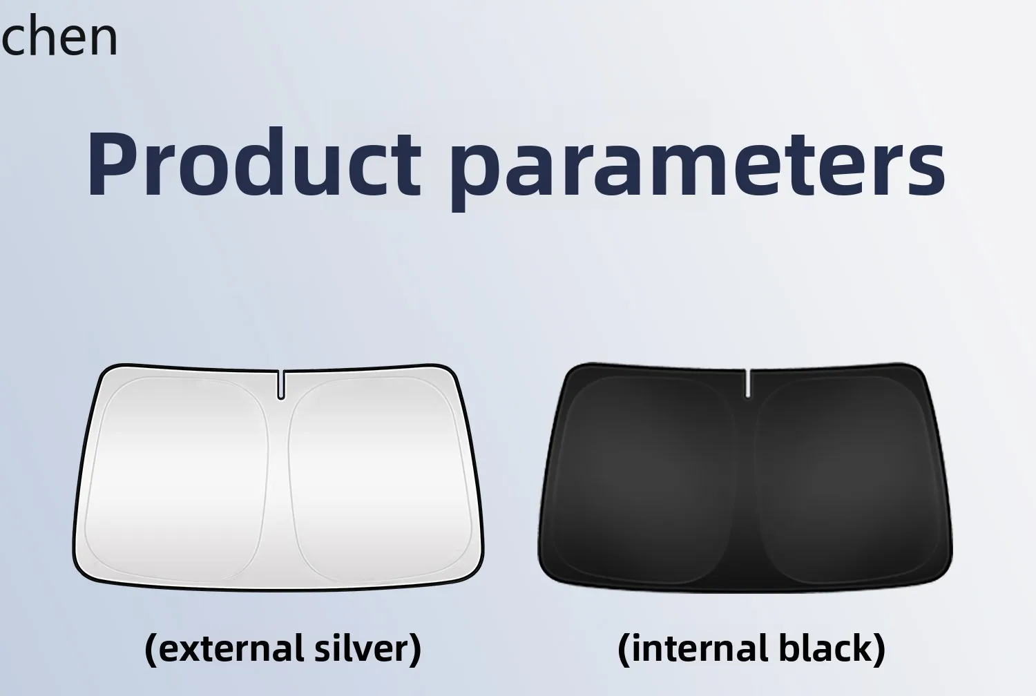 

ZML special car sunshade sunscreen, heat insulation, sunshade, front windshield in the car, parasol board cover