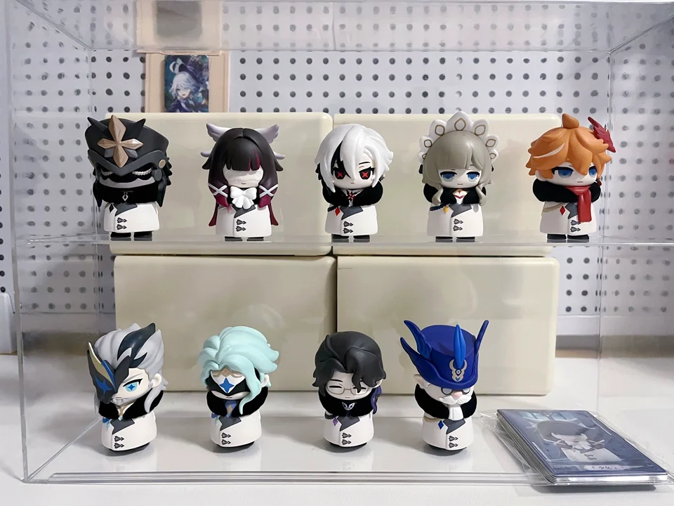 Genshin Impact Auf Lager Fatui Harbinger Serie Blind Box Kawaii Trendige Q-Version Anime-Figuren-Sammlung Desktop-Überraschungsgeschenk – Detail 2