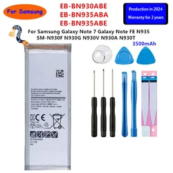 Brand New EB-BN930ABE EB-BN935ABA EB-BN935ABE 3500mAh Battery For Samsung Galaxy Note 7 Galaxy Note FE N935 +Tools Kits