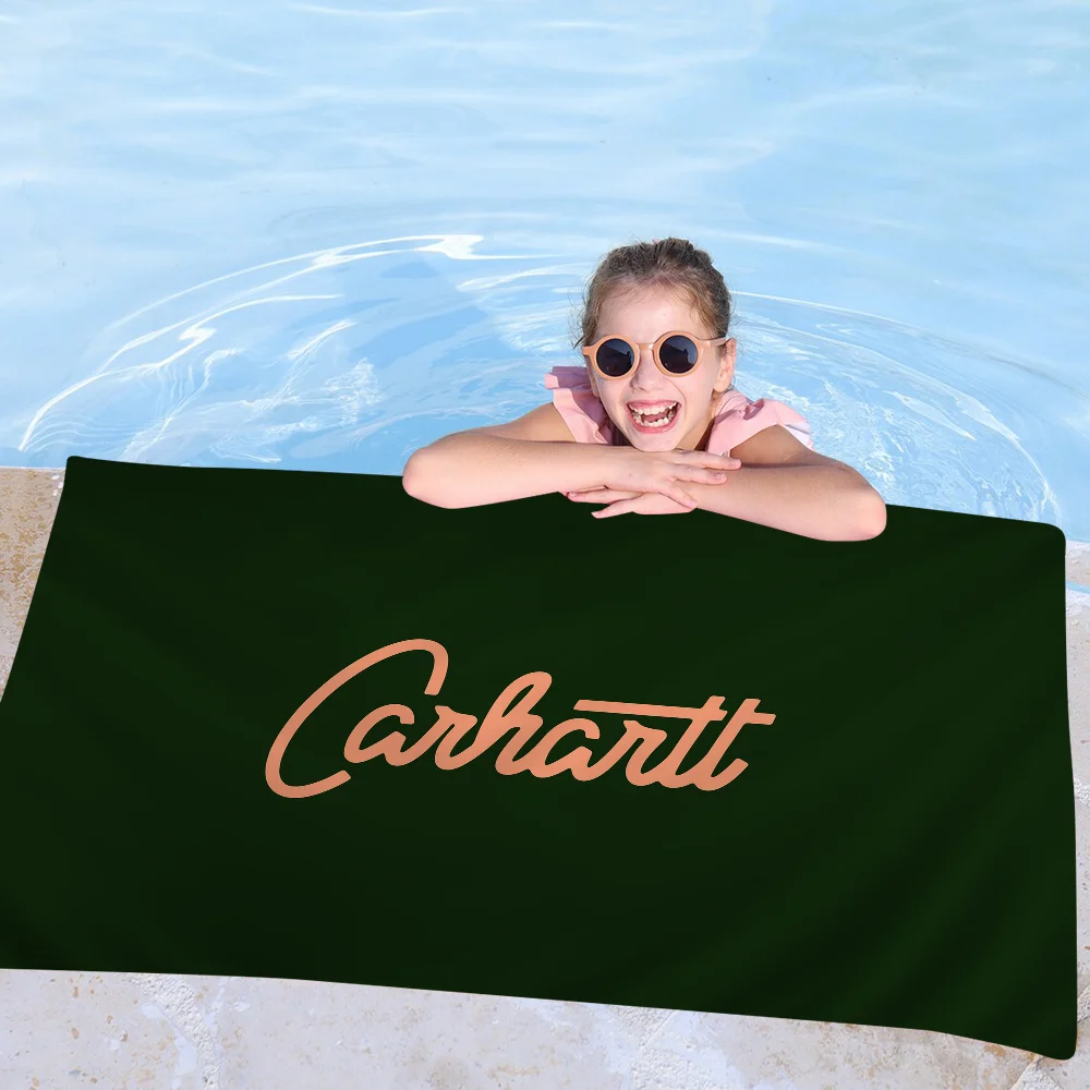 Living Room Carpet Entrance Doormat Mat Carhartt Beach Towel Cartoon Cute Summer Kids Large Bath Pool Beach For Swimming Travel