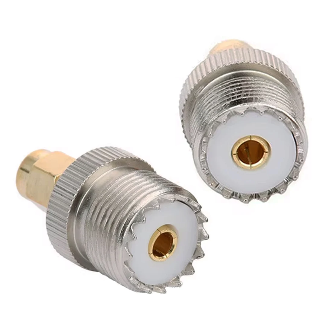 

1pc New UHF Female Jack to SMA Male Plug RF Coax Adapter Modem Convertor Connector Straight Goldplated Wholesale