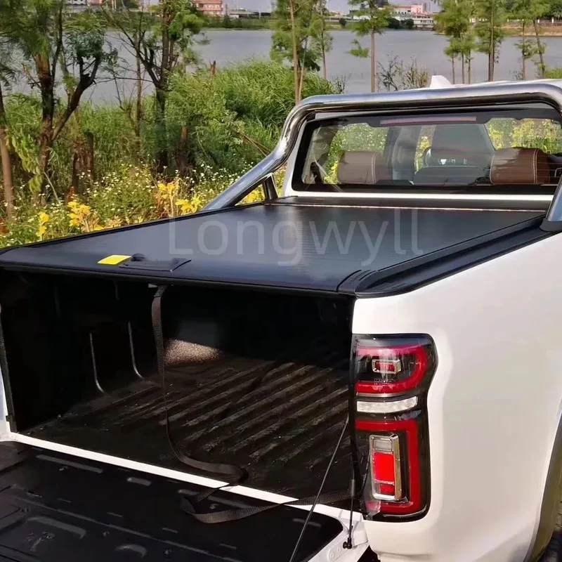 

Горячие продажи с завода: Роллетная крышка GWM Series Retrac для Great Wall Poer Cannon, алюминиевая, складная.