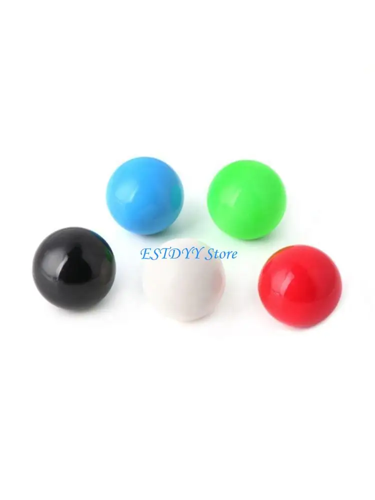 

G6DE Round Knob Arcade Joystick Crane Bat Top Ball Game Handle Replacement for