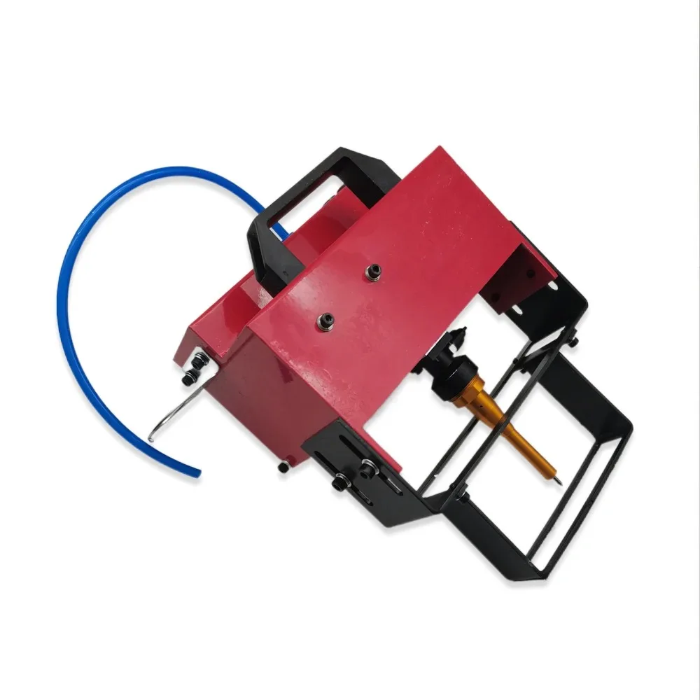 Portable Marking Machine For VIN Code 100*20mm Pneumatic Metal Dot Peen Marking Machine Plotter Printer Coding Machine