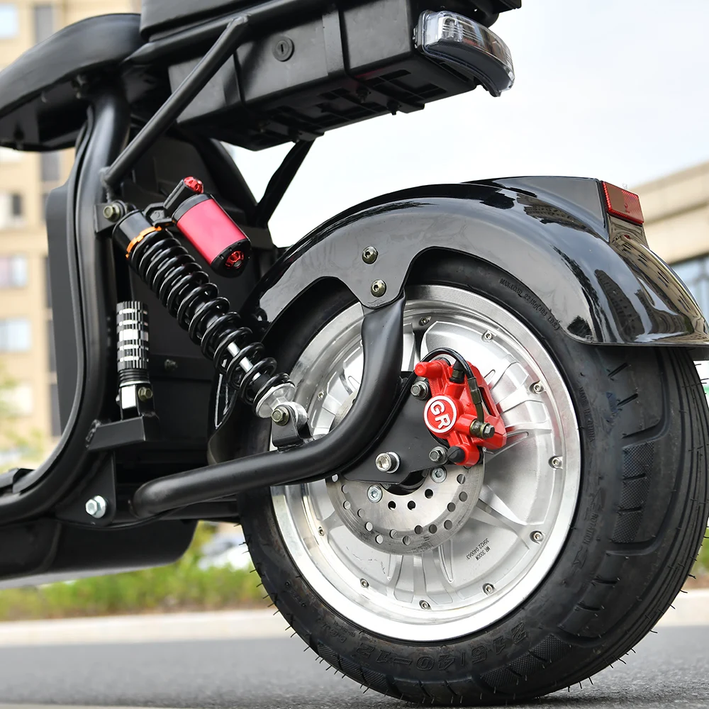 Adult electric motorcycle 4000W Powerful Motor Max Speed 70-80KM/H 60V20AH Battery Charging Mileage 35-50KM Citycoco Scooter