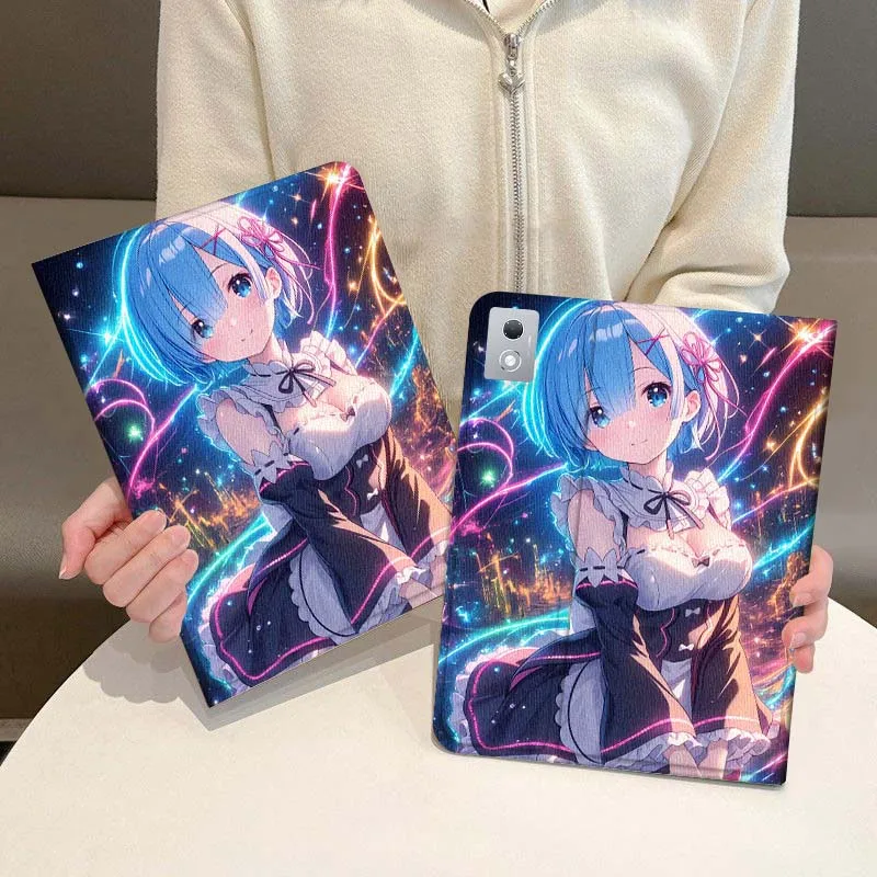 

R-Re Z-ZEROS Girl Cute For Legion Xiaoxin Pad P12 Pro Y900 GT 2023 2025 12.1 12.7 14.5 inch Tablet Case