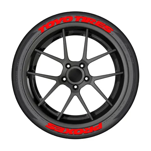 10 best sales tyre sticker - №1