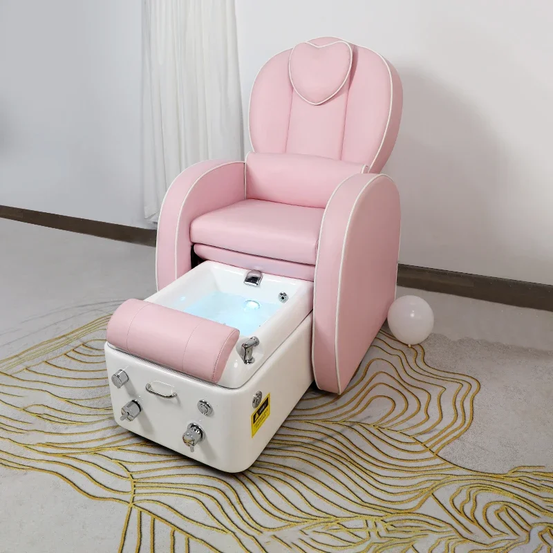 High End Nail Salon, Nail Beauty, Eyelash Massage Chair, Single Person Reclining, Foot Therapy, Foot Bath, Foot Massage Sofa