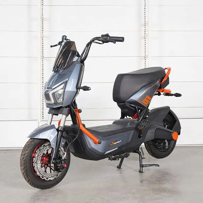 دراجات سباق كهربائية فائقة السرعة 1000 وات، محرك بدون فرشاة 72 فولت مع بطارية متضمنة