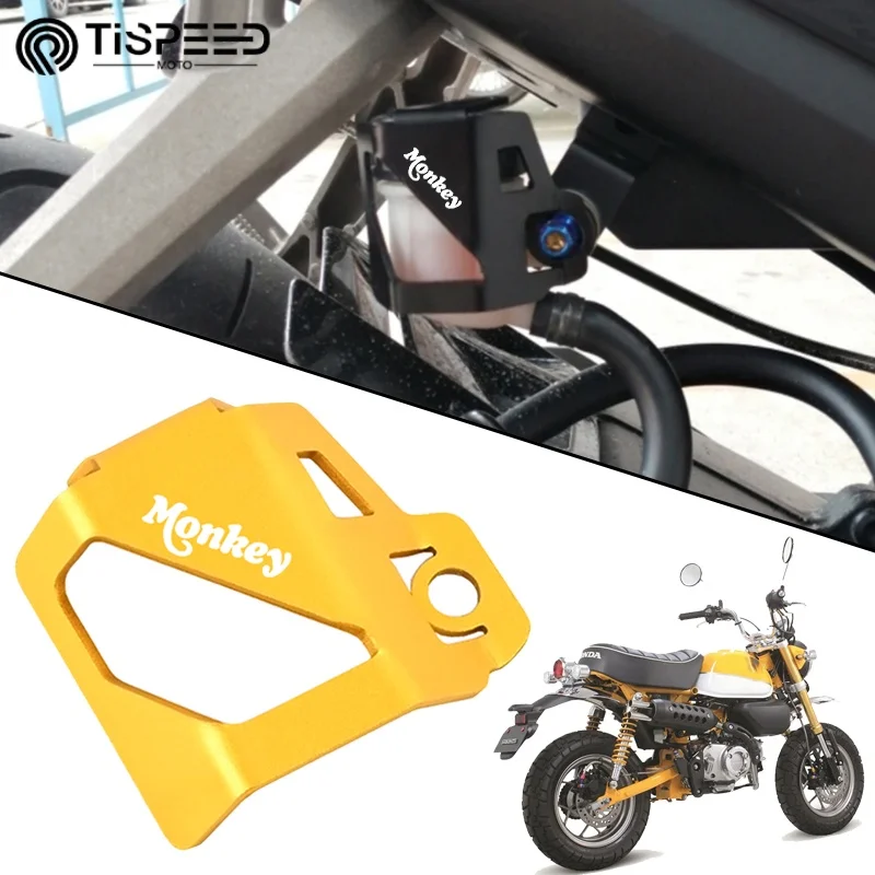 Para honda macaco z125 z120 z 120 125 2018-2019 macaco125 dax125 2020-2024 motocicleta reservatório de fluido de freio traseiro capa protetora