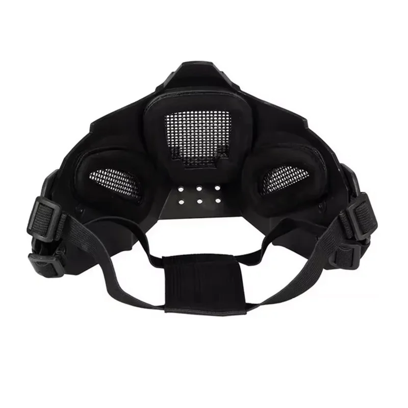 

Тактическая полумаска для страйкбола, железный воин, защитная дышащая маска для охоты, военные игры, аксессуары для пейнтбола