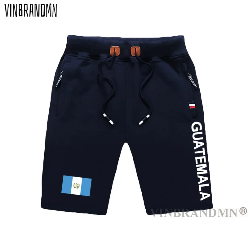 Republic of Guatemala Guatemalan mens shorts beach man men's board shorts flag workout zipper pocket sweat bodybuilding hot sale