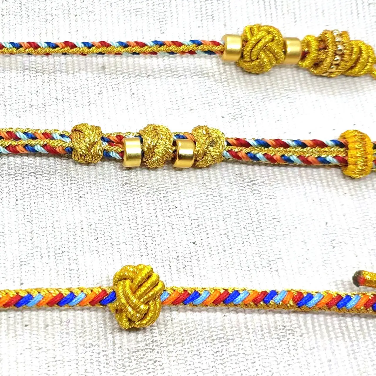 Original Golden Lucky Golden Balls Accessory Rope, Adjustable Diy Men and Women White Colorful Lucky Carrying Strap