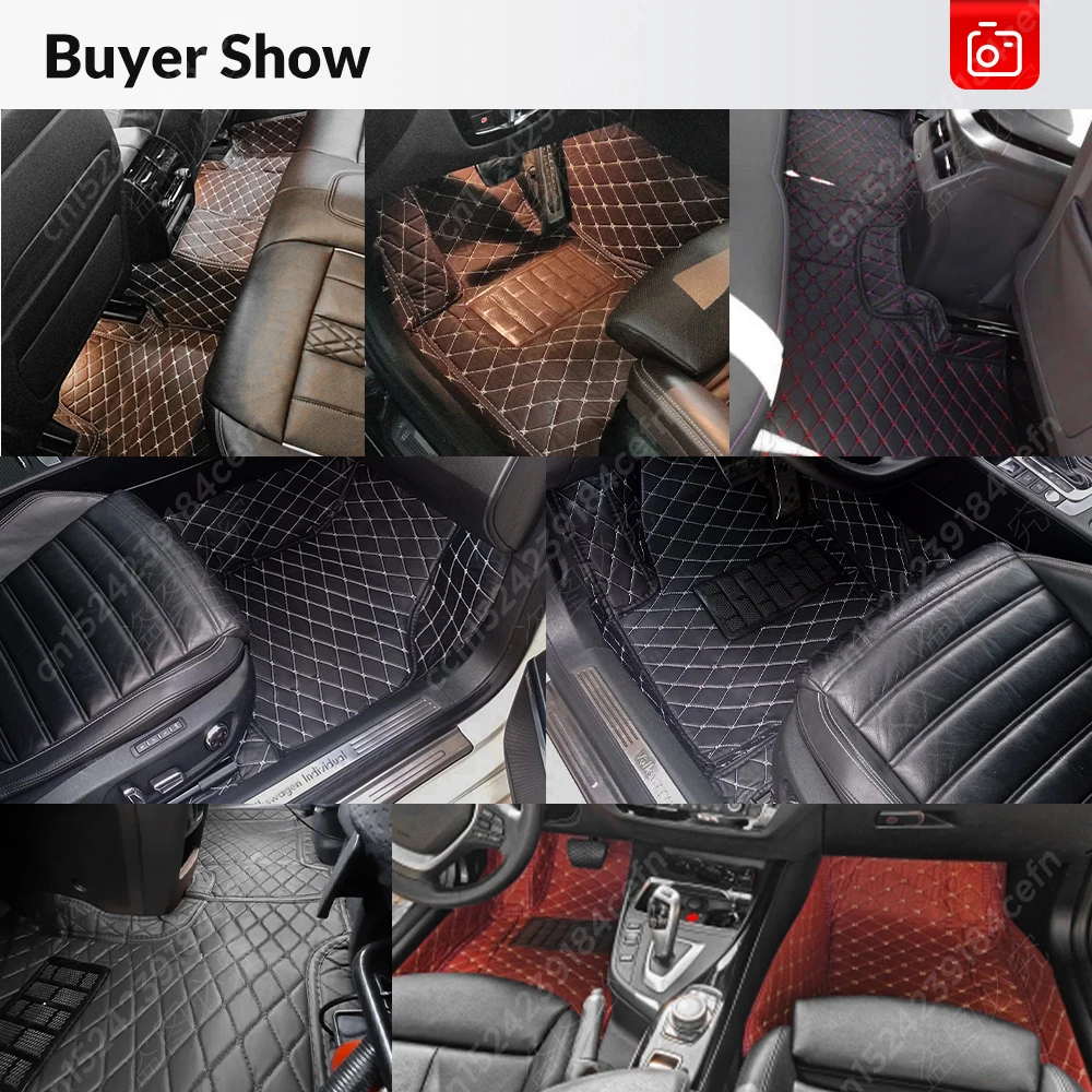 For Third row foot pads, pay the price difference Custom Car Floor Mats Automobile Carpet Cover Interior Accessories Protective
