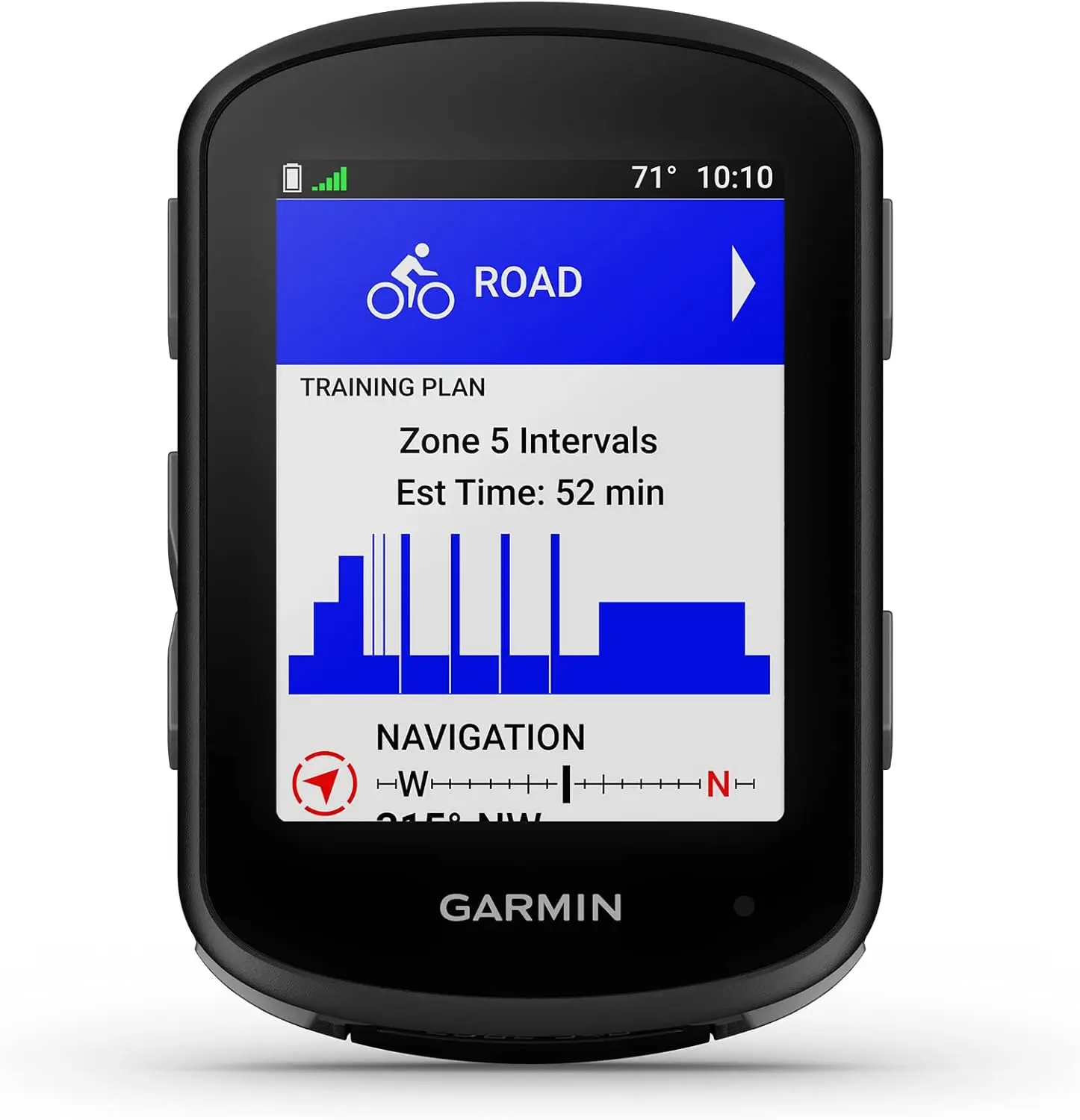 Compact GPS Cycling Computer with Button Controls, Targeted Adaptive Coaching, Advanced Navigation and More