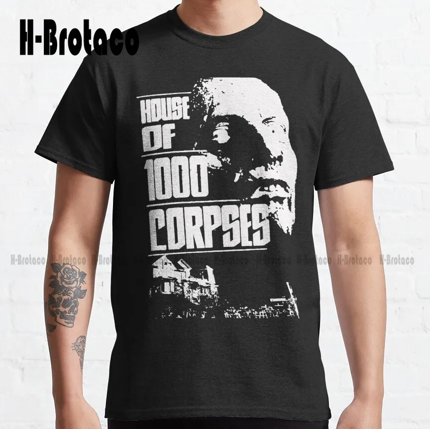 House Of 1000 Corpses Classic T-Shirt Pirate Shirt Custom Aldult Teen Unisex Digital Printing Tee Shirts Fashion Tshirt Summer 