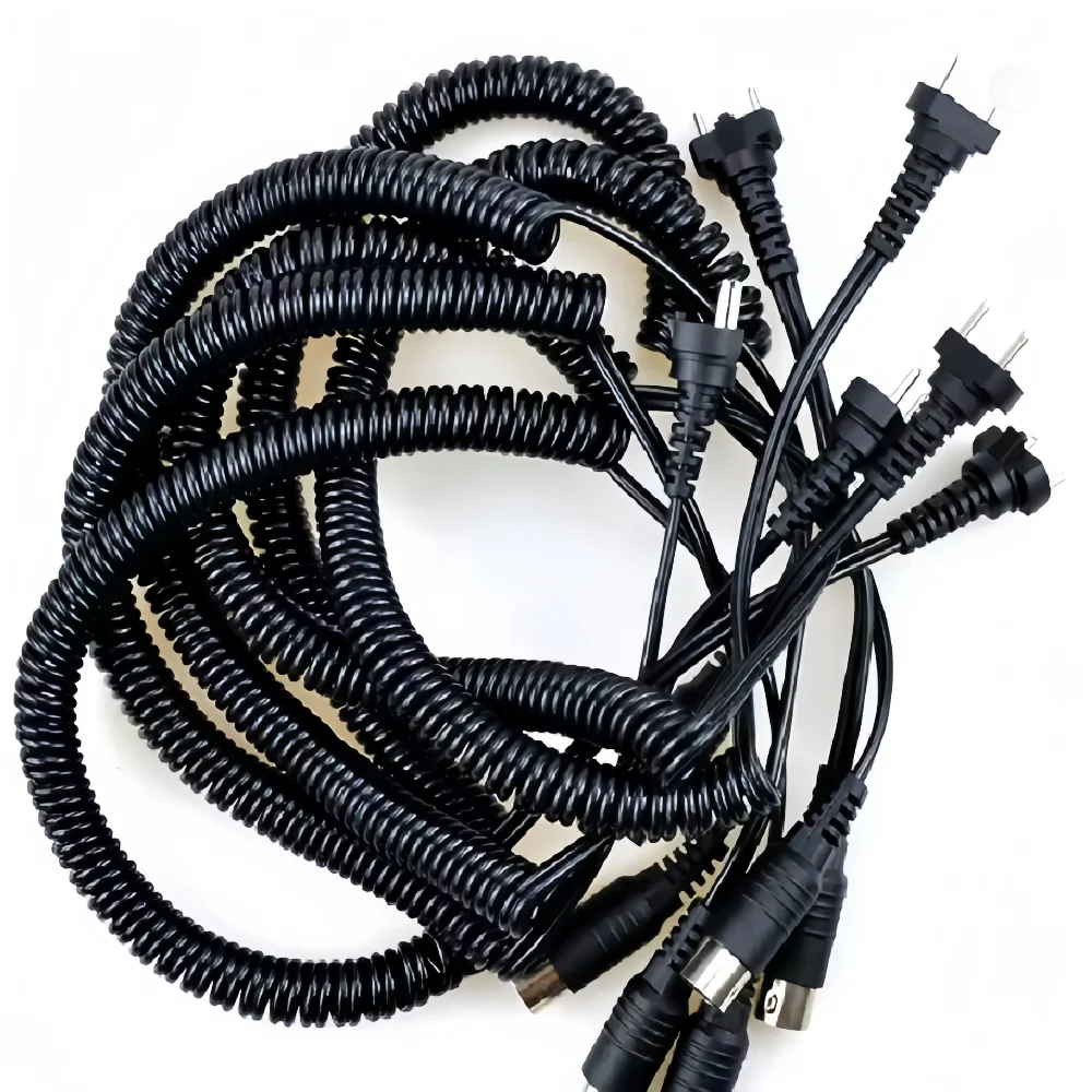 3핀 6mm 9mm 강력한 210 204 90 105L 102L 마라톤 핸드피스 전원 케이블 전기 네일 드릴 액세서리 매니큐어 기계용