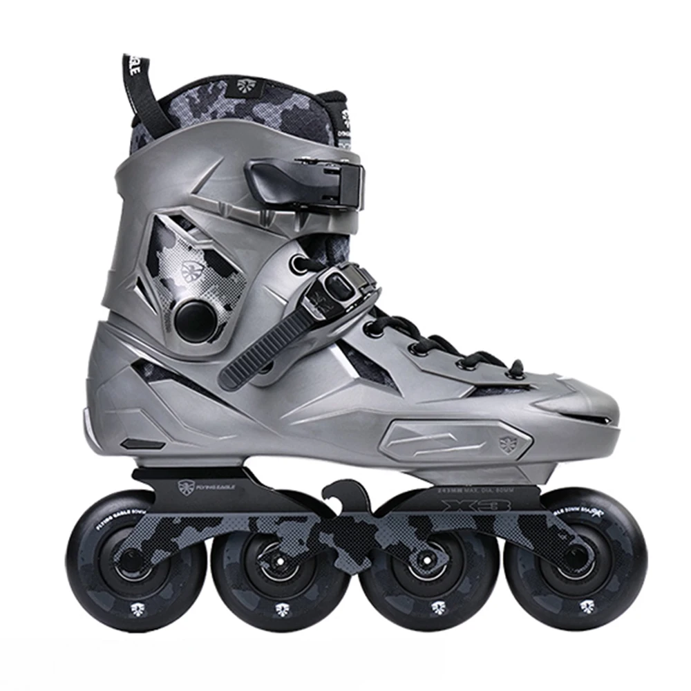 

2024 Flying Eagle X3 SHRIKE Inline Skates 100% Original Adult Roller Skating Shoes Slalom Free Skating Good As SEBA Patines