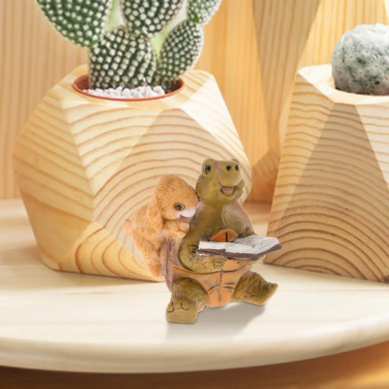 Animal Statue Decorative DIY Gift Craft Miniature Figurines Accessories for