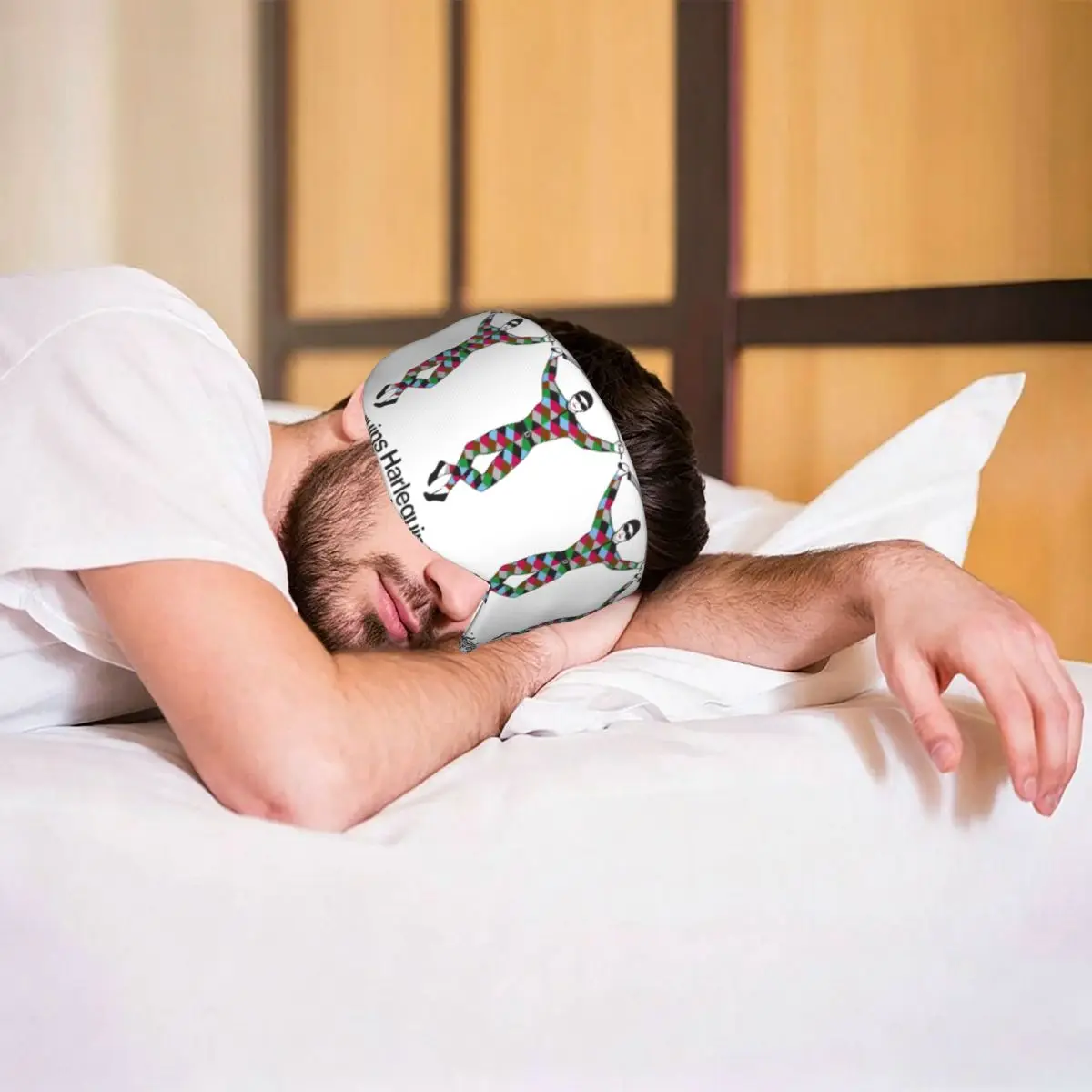 Harlequins-Merch sleep eye mask Light Blocking Portable Eye Cover for Girls Boys Home Sleeping Party Gift Eyeshade eyepatch