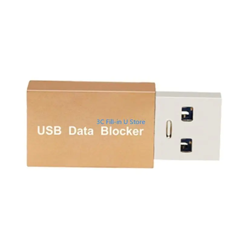 G8TA USB Data Blocker Adapter Pengisian USB dengan Dukungan Tinggi, 12V/3A Kompatibel untuk berbagai USB Gadgets USB Adapter