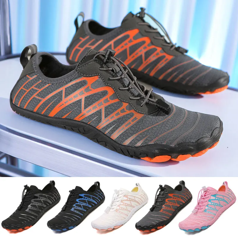 

Outdoor Water Shoes for Women Men Quick-Dry Beach Swim Shoes Breathable Barefoot Shoes for Surf Yoga Fitness Auqa Sock EU35-46