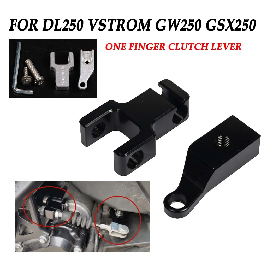 For Suzuki DL250 Vstrom GW250 GSX250 GW 250 GSX 250 DR300 Accessories Motorcycle One Finger Clutch Lever Easy Pull Clutch Arm