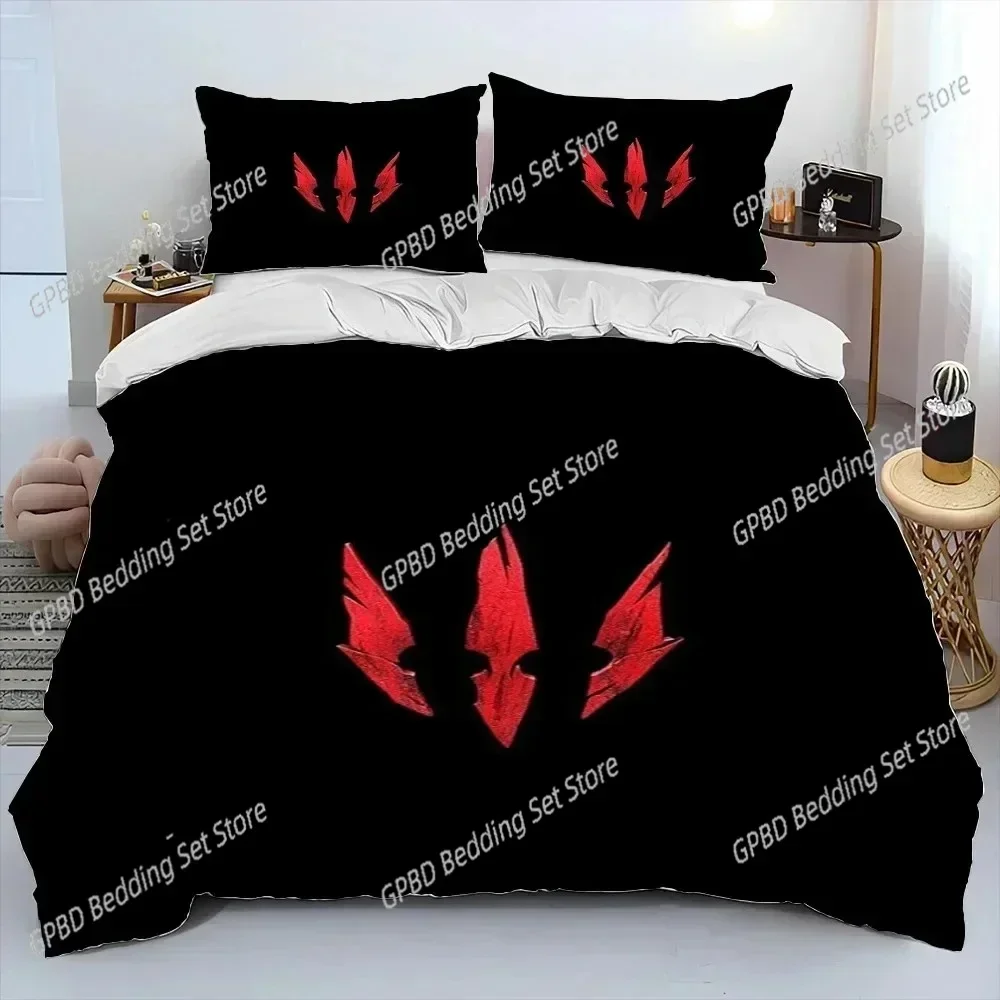 New 3D The W-Witcher Game Gamer cartoon Comfortable Duvet Cover Pillowcase Bedding Set Children Bedroom Decoration Home Textile