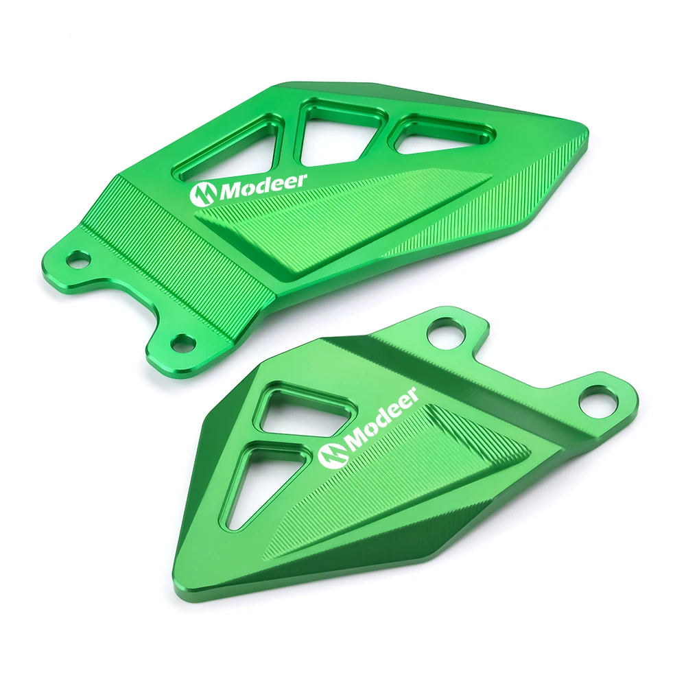 

Motorcycle Heel Plates Guard Protector ZX10R Front Foot Pegs Footrest Pedal Bracket For KAWASAKI NINJA ZX-10R ZX-10RR 2011-2023