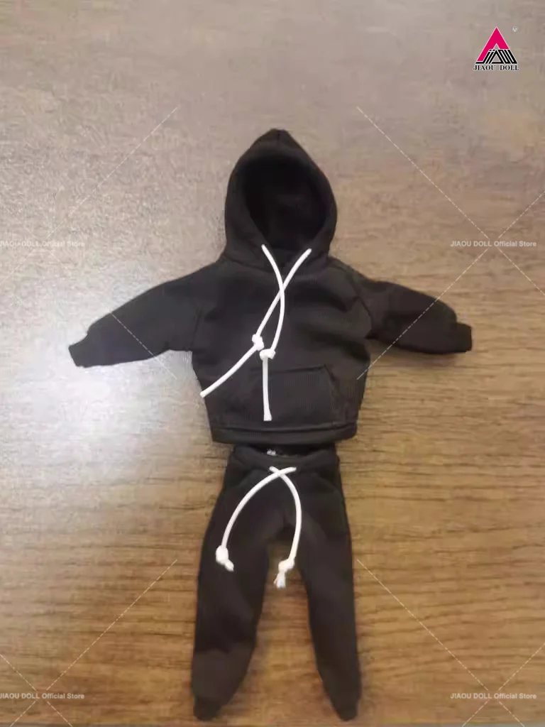 ATSTORY 1/12 مقياس هوديي السراويل السراويل الذكور الملابس مجموعة نموذج ل 6 "الجندي TBL SHF عمل الشكل دمى الجسم #5