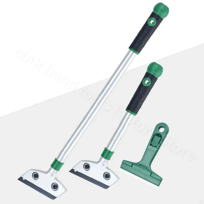 ทำความสะอาด Scraper 1M Long Handle กระจกชั้น Wall Putty Cleaner Househole ยาวจุดสิ่งสกปรกวอลล์เปเปอร์สีกระเบื้อง Scraper
