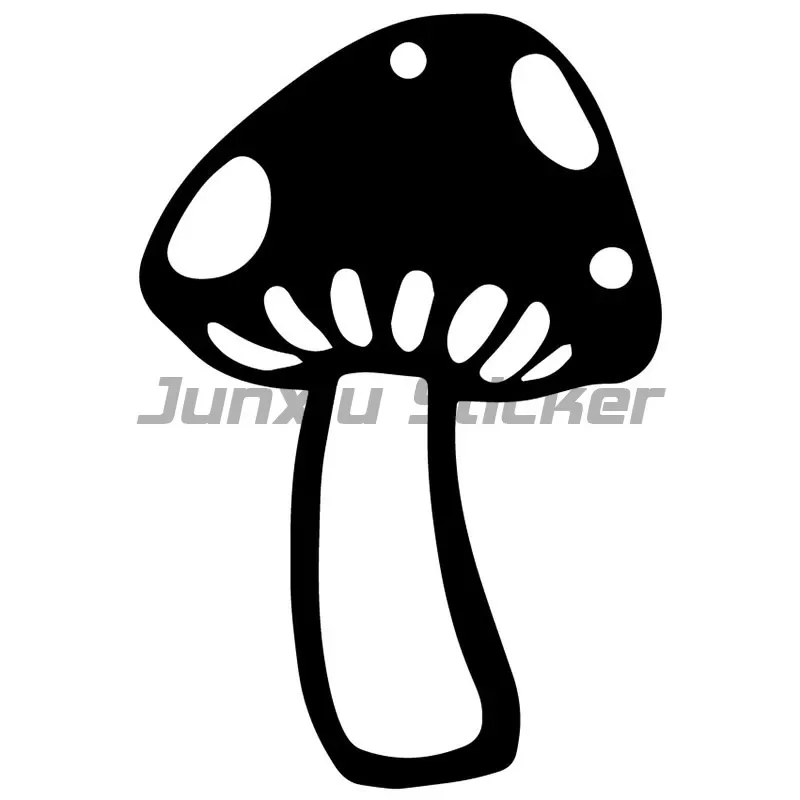 

Mushroom Creative Car Sticker DIY Anime Waterproof 3D Decal Decoration Accessories